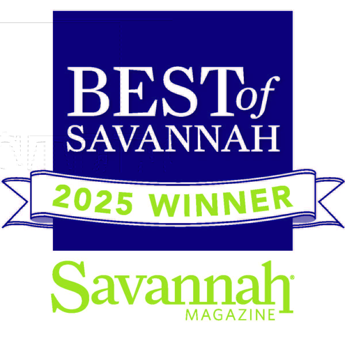 Best of Savannah 2025 Winner Logo